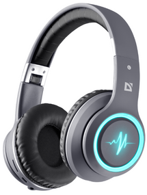 Навушники Defender FreeMotion B571 Bluetooth LED Gray (63571)