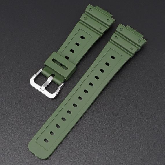 Ремінець для Casio G-Shock GA-2100 Army Green SI | Зображення 1