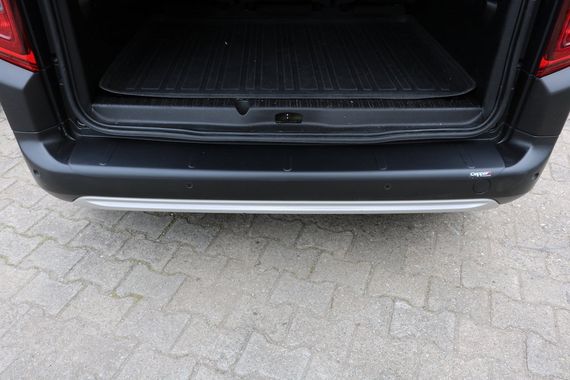 Накладка на задній бампер (ABS) для Peugeot Partner/Rifter 2019-2024 рр | Зображення 6