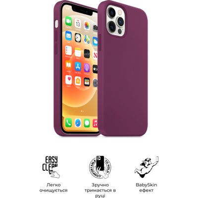 Чехол для мобильного телефона Armorstandart ICON2 Case Apple iPhone 12/12 Pro Plum (ARM60584) | Зображення 4