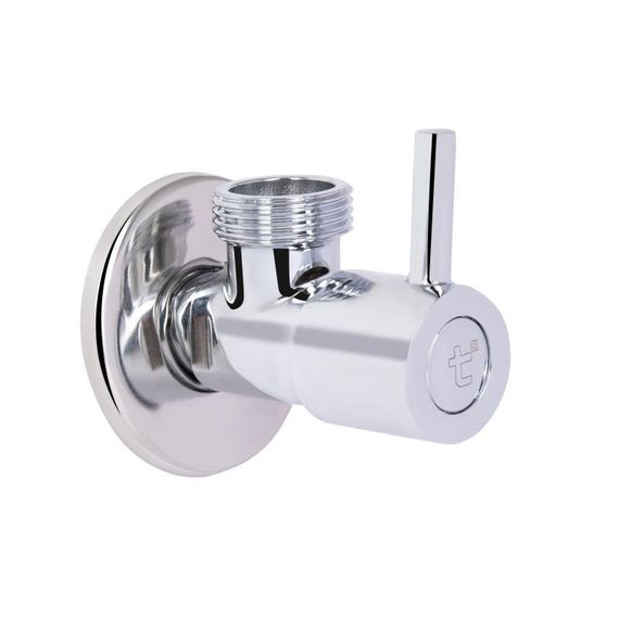 Кран кутовий Thermo Alliance Standart (ручка паличка) з керам.буксою 1/2"Н х 3/4"Н SF343W1520 | Зображення 5