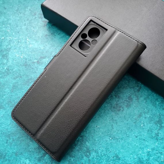 Чохол книжка з кишенями для карт на Poco M5 4G колір Чорний | Зображення 2