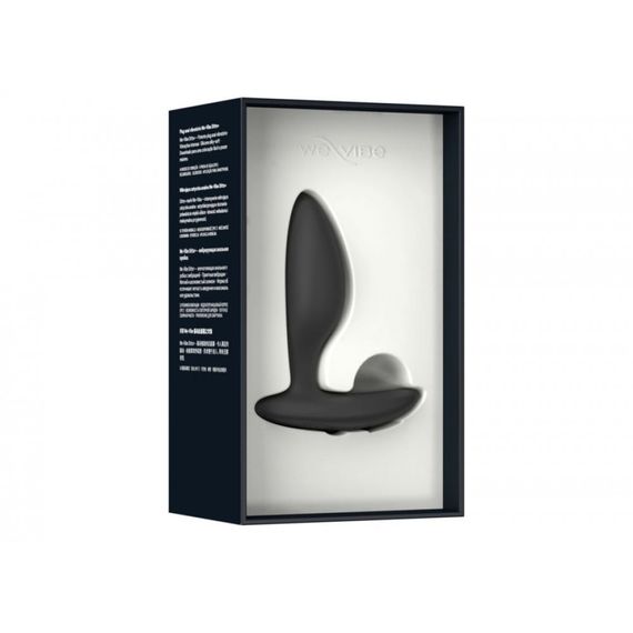 Анальна пробка з вібрацією We-Vibe Ditto+ Satin Black з пультом та керуванням з телефону Sex Aura | Зображення 8