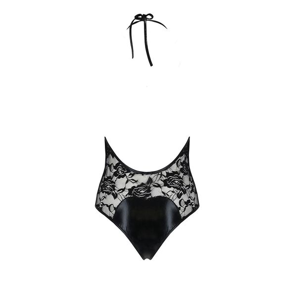 Боді з дуже глибоким декольте Passion DARYL BODY XXL/XXXL, black | Зображення 5