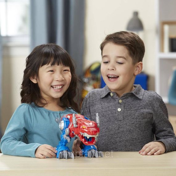 Трансформер Оптімус Прайм динозаври Оригінал Transformers Rescue Bots Knight Watch Optimus Prime | Зображення 5