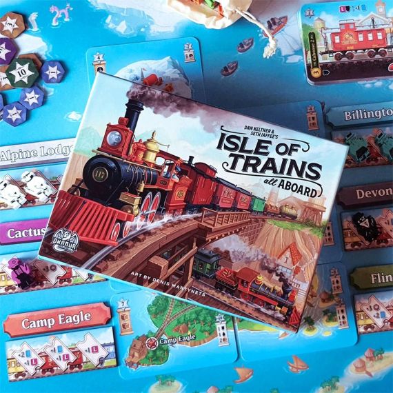 Настільна гра Острів Залізниць (Isle of Trains: All Aboard) | Зображення 4