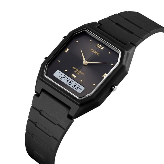 Жіночий годинник Skmei 1604BKBK Black | Зображення 1