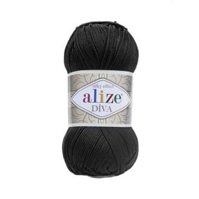 ALIZE DIVA, алізе діва, ализе дива 100% микрополиэстер микрофибра класична, 60