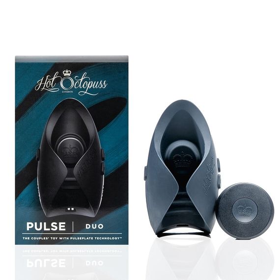 Іграшка для пар Hot Octopuss PULSE DUO, пульсація, використання без рук, підходить для пар, пульт ДК | Зображення 7