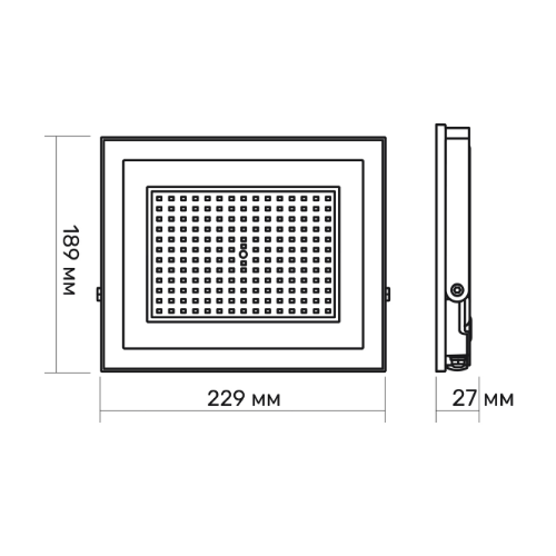 LED прожектор TITANUM TLF1006 100W 220V | Зображення 1