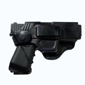 Кобура поясная Glock 19 для скрытого ношения со скобой