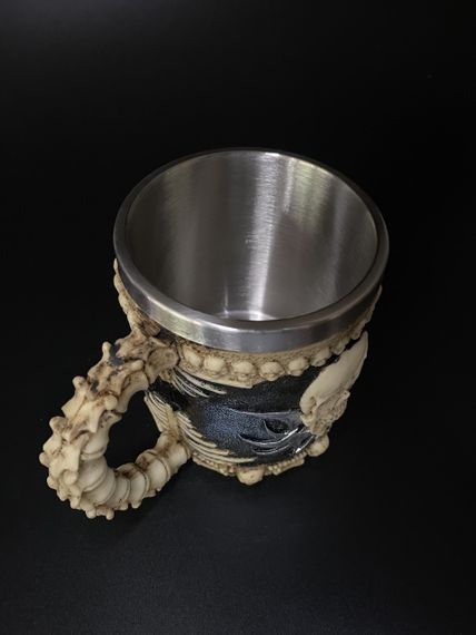 Кружка Корсар 400 мл — 3D келих із епоксидної смоли та нержавіючої сталі | Зображення 4