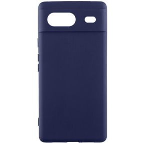 Чехол Silicone Cover Ummi Lakshmi Full Camera (AA) для Google Pixel 8a Синий / Midnight Blue
