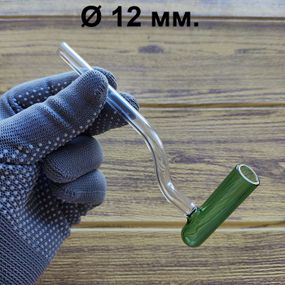 Стеклянная трубка Sherlock Tube Oil Green