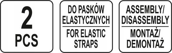 Набір для обслуговування натяжних ременів YATO YT-05830 | Зображення 2