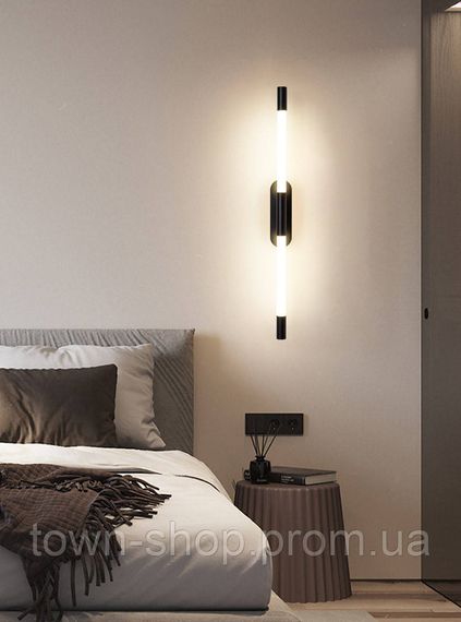 Бра настенное LED YG916/1000-bk-k Черный 7х5х100 см.