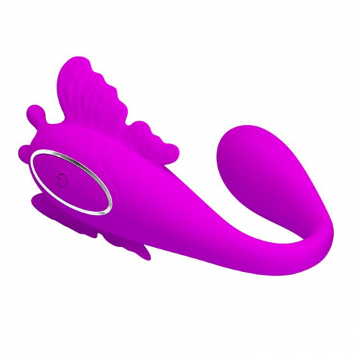 Вибромассажер для пар серии Pretty Love - CHIMERA 12 FUNCTIONS Sex Aura | Зображення 4