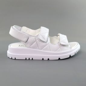 Сандалі жіночі шкіряні 586036 Білі 36 37 38 39 40 41