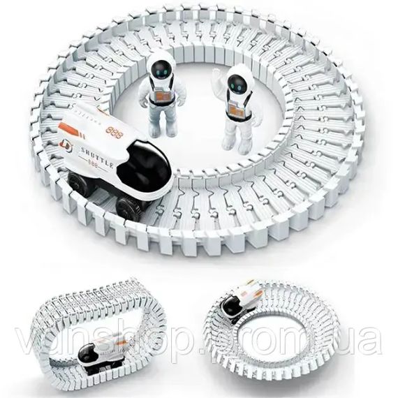 Конструктор космічний трек LT243177 Outer Space Track зі звуковими ефектами та світлом