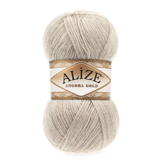 Пряжа Alize Angora Gold No 152 (Алізе Ангора Голд) – 20% вовна, 80% акрил, 100 г / 550 м