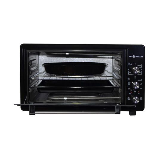 Настольные плиты электронные Sea Breeze SB-0701 38 л 1420 Вт, Электрическая печь для выпекания QB-46 | Зображення 3