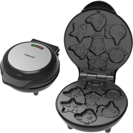 Міні-вафельниця з антипригарним покриттям XPRO SK-08081 Animal (45440-SK-08081_485) | Зображення 6
