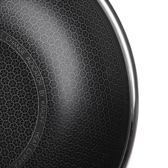 Сковорода ВОК Krauff Nano Pro 3-ply 25-305-213 28 см серебристая | Зображення 6