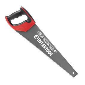 Ножівка для деревини 450 мм, з тефлоновим покриттям INTERTOOL HT-3108