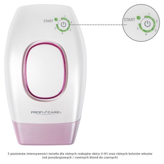Эпилятор лазерный ProfiCare PC-IPL 3024 фотоэпилятор | Зображення 1