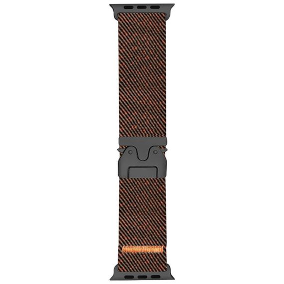 Ремінець Nylon New Design для Apple Watch 42(ser.1-3)/44/45/46/49mm Brown