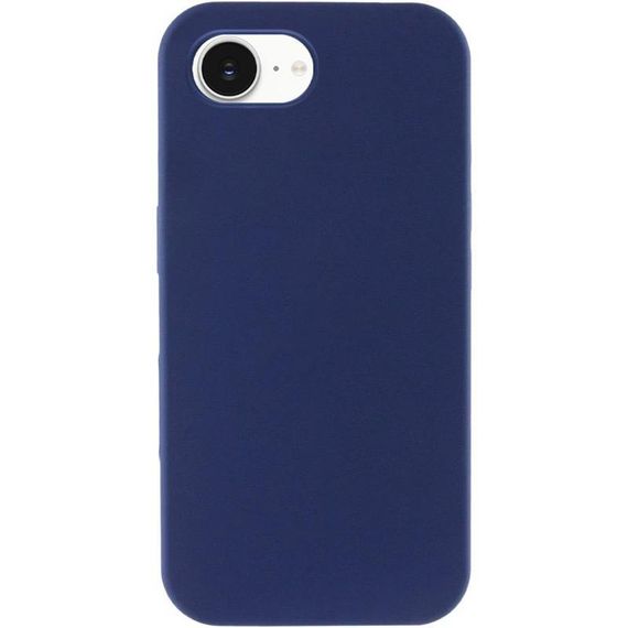 Чохол Silicone Case Full Protective (AA) NO LOGO для Apple iPhone 16e (6.1") Синій / Deep navy