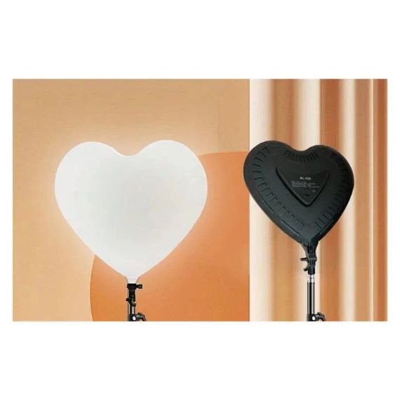 Кільцева світлодіодна Led Лампа/ Світильник Серце RL-520 (40*42cm) | Зображення 3