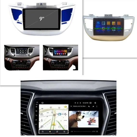 Автомагнітола штатна 9-дюймовий екран XPRO для Hyundai Tucson/IX35 2015-2017 (MER-14112_6006) | Зображення 7