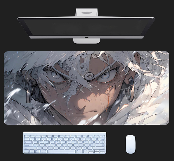 Ігрова поверхня для мишки з аніме принтом "Ван Пис / One piece" Монкі Д. Луффі 800*300*3 мм 0111