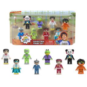 Набор мини-фигурок Just Play Ryan's World 8-Piece Mini Collectible Figure Set