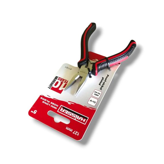 Довгогубці, серія міні HAISSER 127 мм, Cr-V, Pearl-Nickel (41161) | Зображення 1