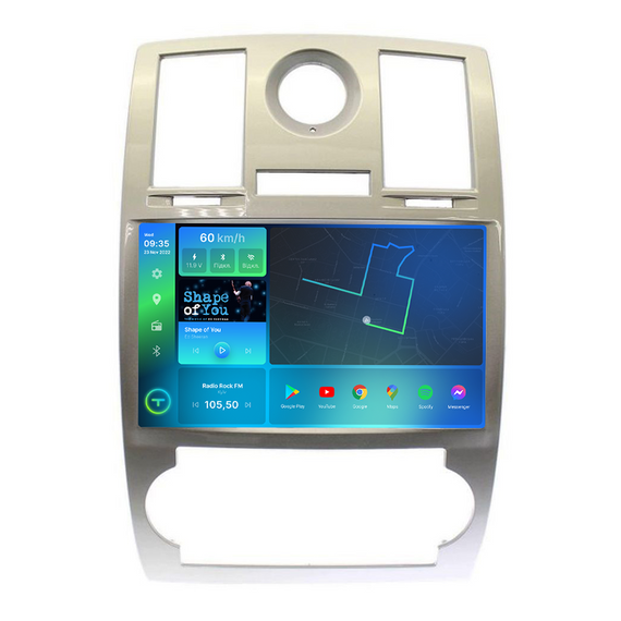 Штатна магнітола Torssen 2K Chrysler 300C 04-14 F98256 4G Carplay DSP | Зображення 1