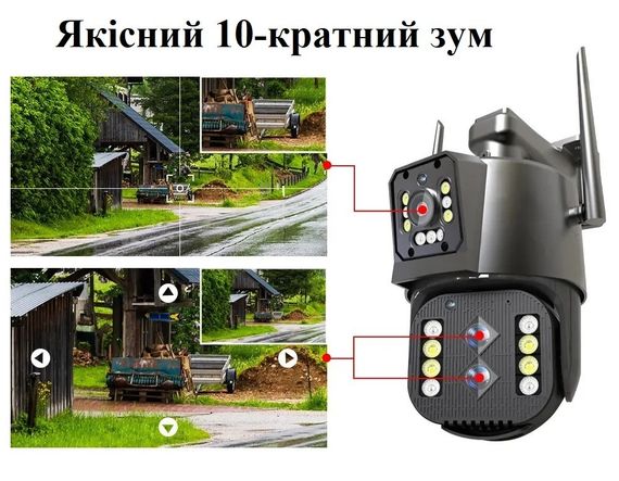 Камера відеоспостереження PTZ Full HD 3L V30 V380 XPRO (44775-3L-V30_1151) | Зображення 5