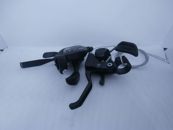 Моноблоки Shimano 3 7 швидкостей, манетки на велосипед XMN-019 | Зображення 2