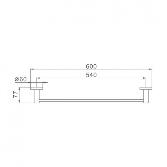 Тримач рушників Frap F30101 | Зображення 1