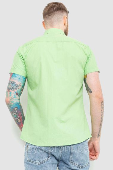 Сорочка чоловіча колір салатовий розмір XXL FA_007350 | Зображення 3