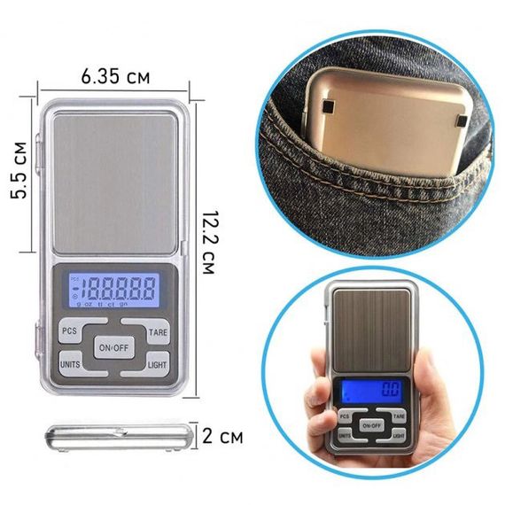 Весы ювелирные Matarix MX-462 500г | Зображення 1