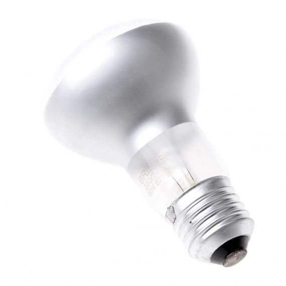 Лампа накаливания рефлекторная R-63 60W Br 220V | Зображення 1