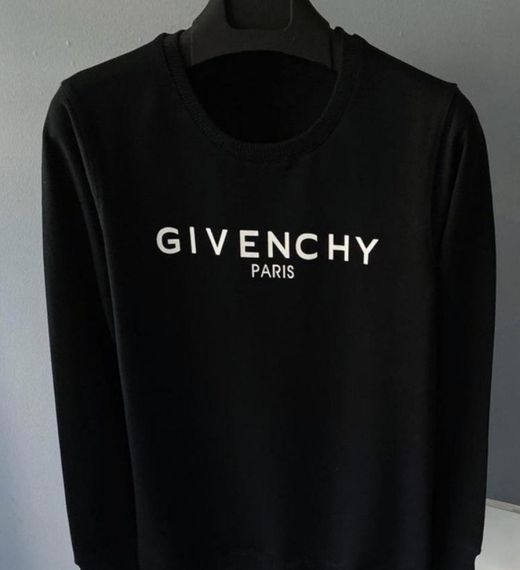 Світшот зима/осінь фліс Givenchy Paris колір чорний | Зображення 1