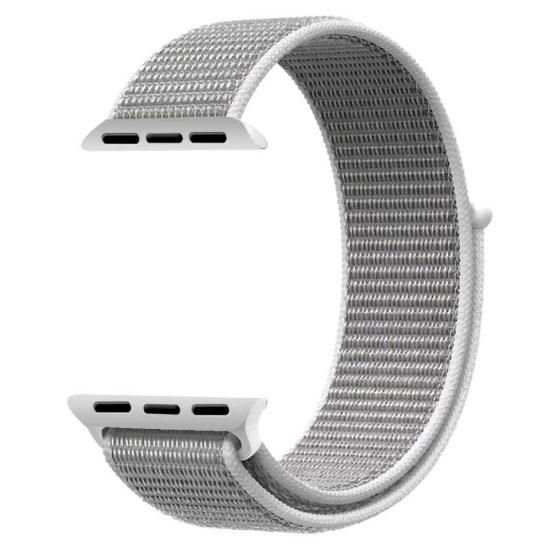 Нейлоновий ремінець Primo для Apple Watch 38mm / 40mm / 41mm - White | Зображення 3