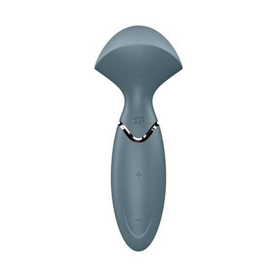 Вібромасажер Satisfyer Mini Wand-er, Сірий | Зображення 6