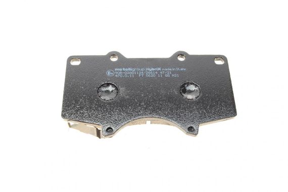 Колодки тормозные передние Mitsubishi Pajero IV Toyota Hilux 06- Land Cruiser Prado Lexus GX 01- 22-0454-0 | Зображення 5