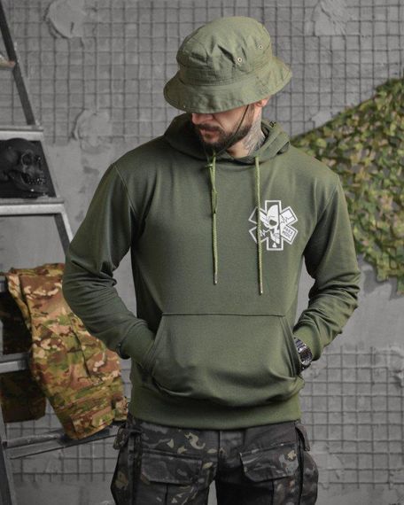 Худи  marakesh medic олива НП4863