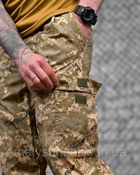 Летние тактические штаны джогеры карго  пиксель ДЛ7169 | Зображення 3