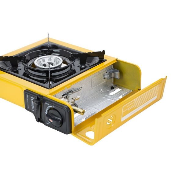 Плита газова XPRO (2.3KW) BDZ-153-KS01 у валізі 1 конфорка (8) жовта (MER-15403_335) | Зображення 5